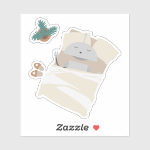 Mia Sleeping Sticker