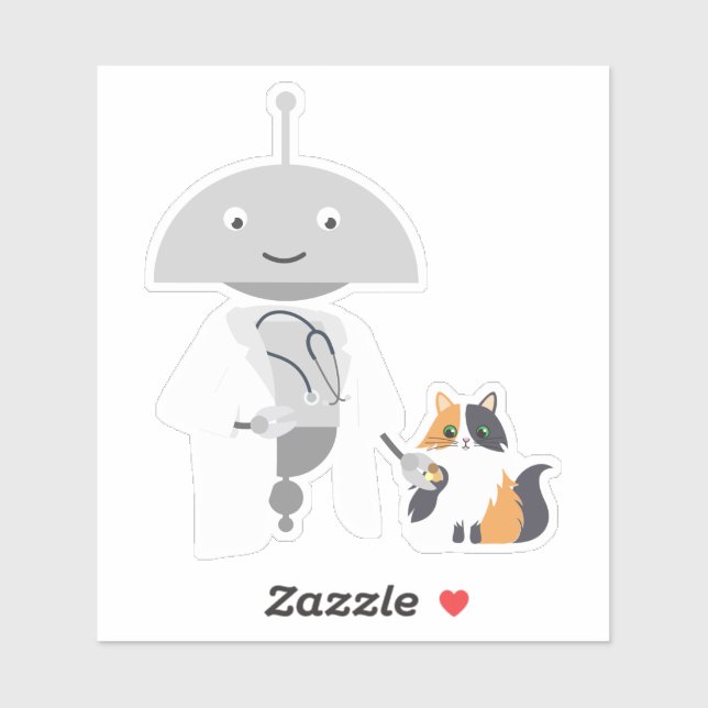 Mia vet sticker (Sheet)