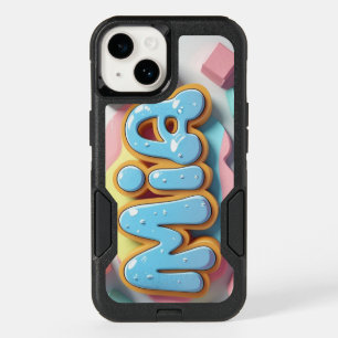 Mia written in graffiti font OtterBox iPhone 14 case
