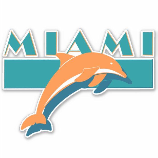 MIAMI 80S STICKER (Front)