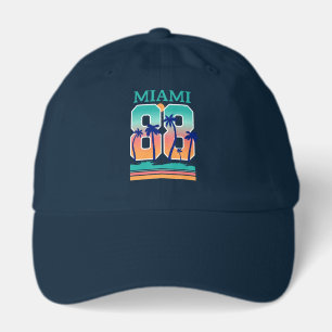 Miami 88 Retro Sunset Palm Hat