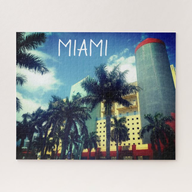 miami art deco jigsaw puzzle (Horizontal)