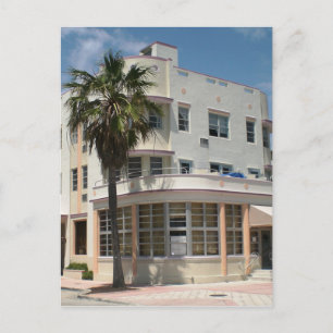 Miami Art Deco Postcard