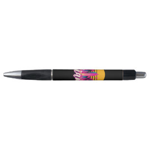Miami at sunset pen