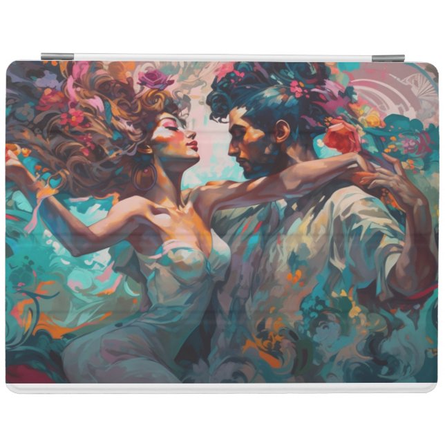 Miami Bachata Dance Dream Painting iPad Air Cover (Horizontal)