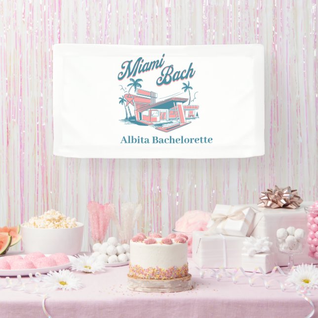 miami bachelorette party banner (Party)