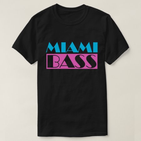 Miami Bass 80s Retro T-shirt