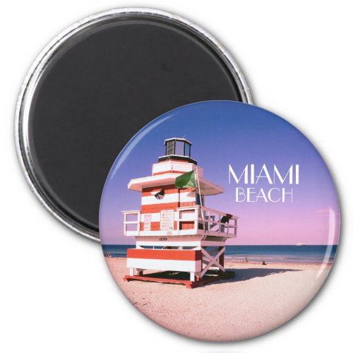 Miami Beach 01 Magnet