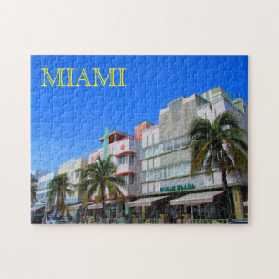 Miami Beach Art Deco Jigsaw Puzzle