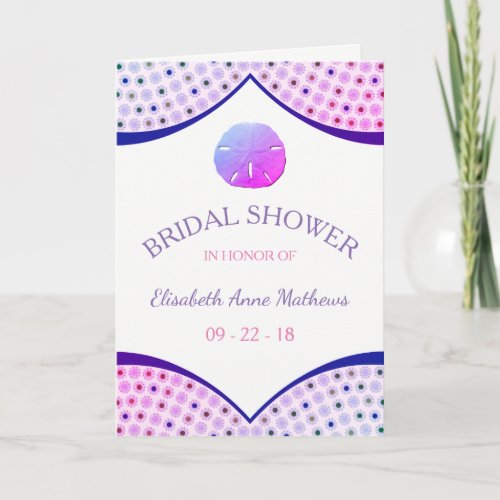 Miami Beach Bridal Shower Invitation