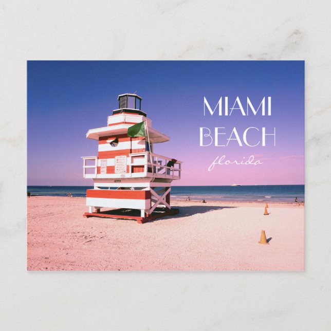 Miami Beach Florida #01 Postcard (Front)