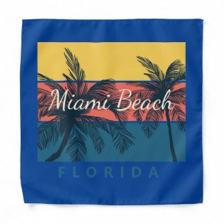 miami beach florida bandana