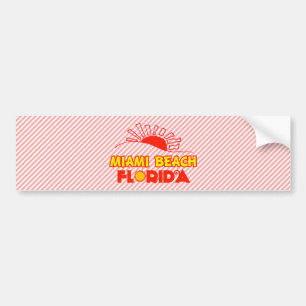 Miami Beach, Florida Bumper Sticker