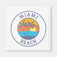 Miami Beach, Florida Faded Classic Style