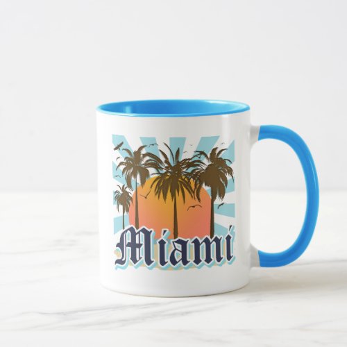 Miami Beach Florida FLA Mug