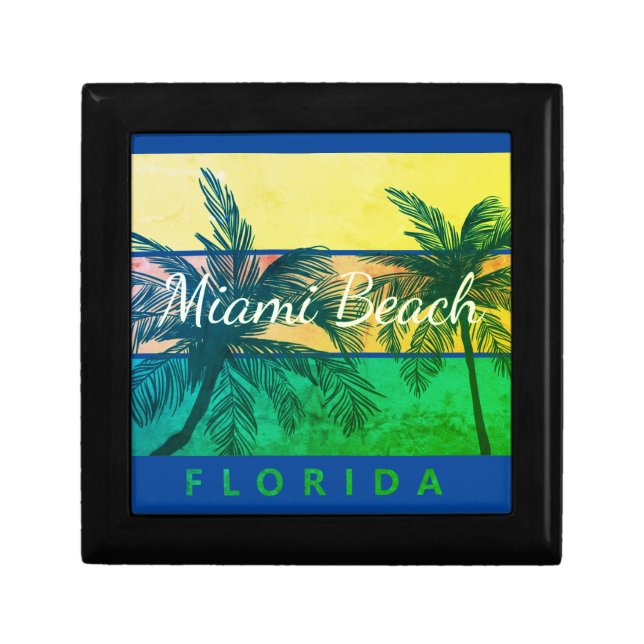 miami beach florida  gift box (Front)