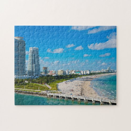 Miami Beach Florida Jigsaw Puzzle