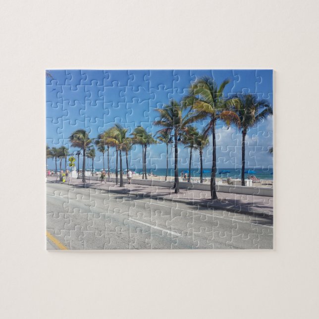 MIAMI BEACH FLORIDA JIGSAW PUZZLE CHALLEGING (Horizontal)