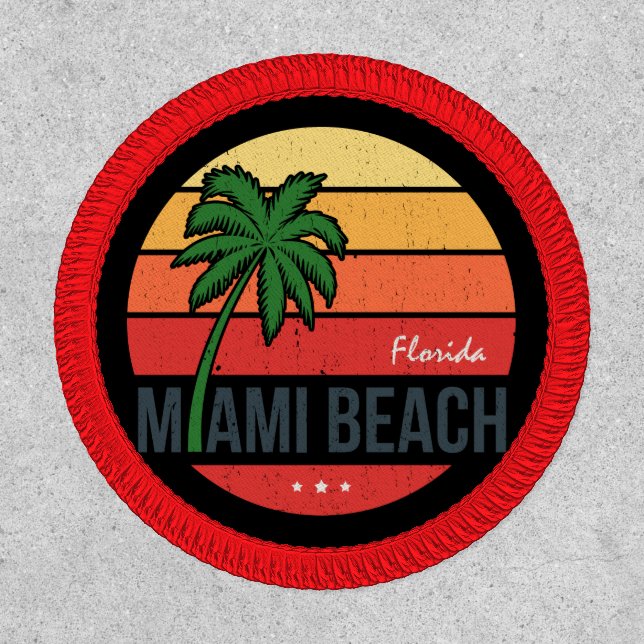 Miami Beach Florida Patch (Front)