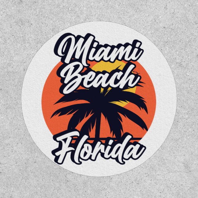 Miami Beach,Florida Patch (Front)