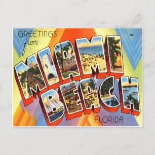 Miami Beach Florida Postcard