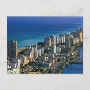 MIAMI BEACH FLORIDA POSTCARD