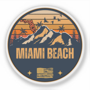Miami Beach, Florida Sticker
