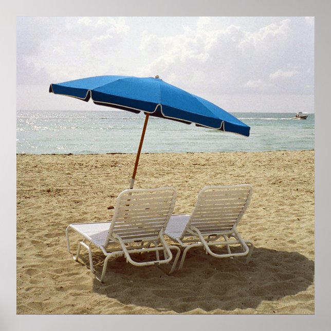 Miami Beach, Florida Tranquil View Poster (Front)