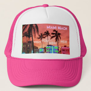 Miami Beach, Florida Trucker Hat