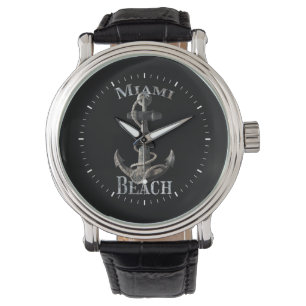 Miami Beach Florida Vacation Nautical Anchor Saili Watch