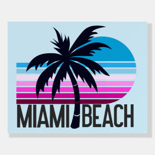 Miami Beach   Foam Board