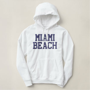 MIAMI BEACH HOODIE SWEATSHIRT by LBI APPAREL 
