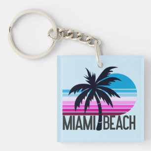 Miami Beach   Keychain
