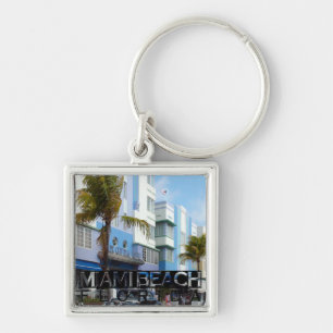 Miami Beach Keychain