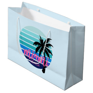 Miami Beach Large Gift Bag