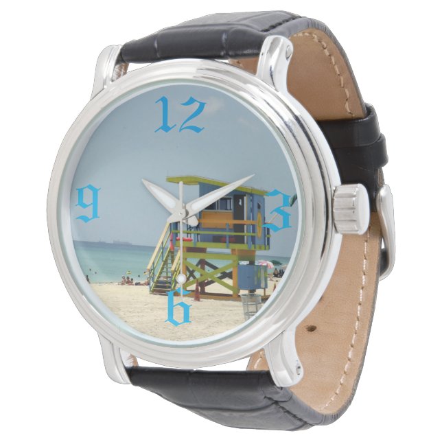Miami Beach Lifeguard Shack Watch (Angled)