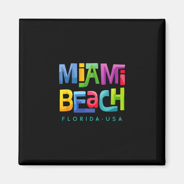 Miami Beach  Magnet (Front)