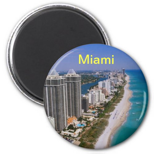 Miami beach magnet