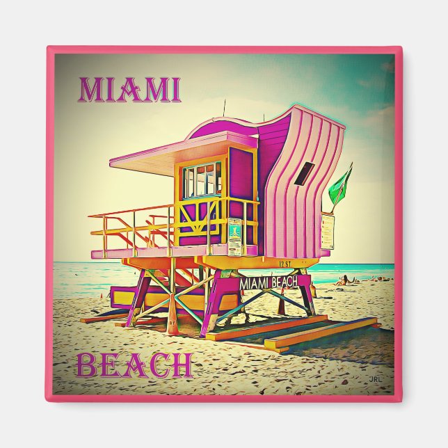 Miami Beach Magnet 12A (Front)