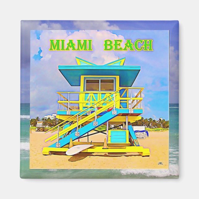 Miami Beach Magnet 2B (Front)