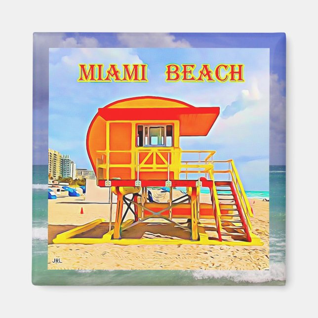 Miami Beach Magnet 3B (Front)