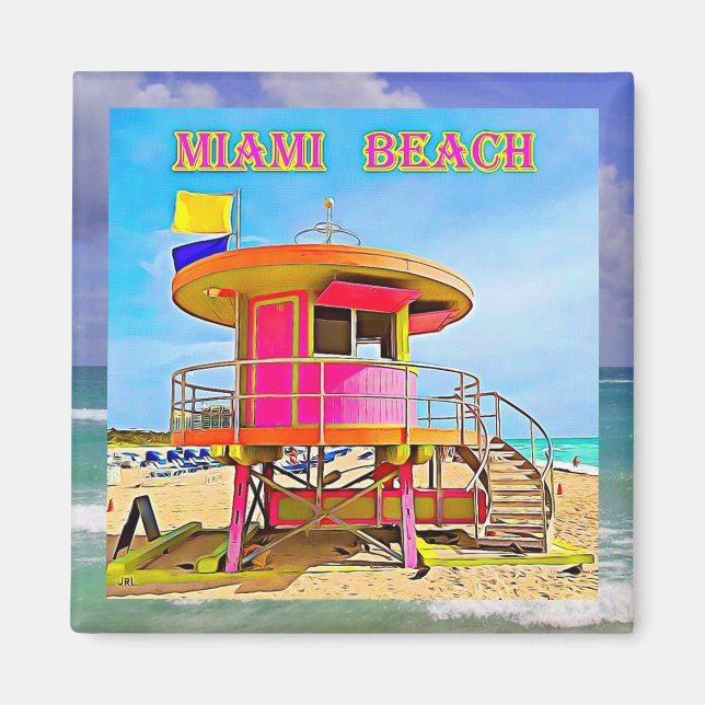 Miami Beach Magnet 4B (Front)