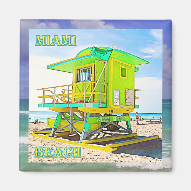 Miami Beach Magnet 6B (Front)