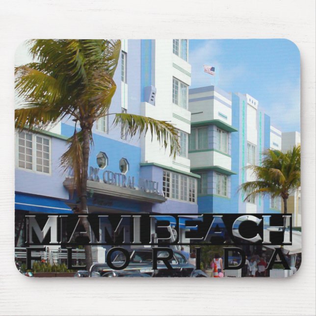 Miami Beach Mouse Pad (Front)