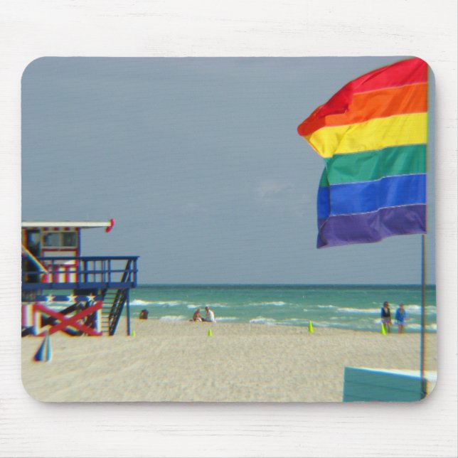 Miami Beach Mouse Pad (Front)