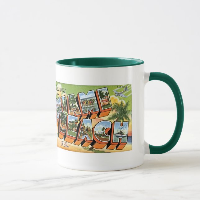 Miami Beach mug (Right)
