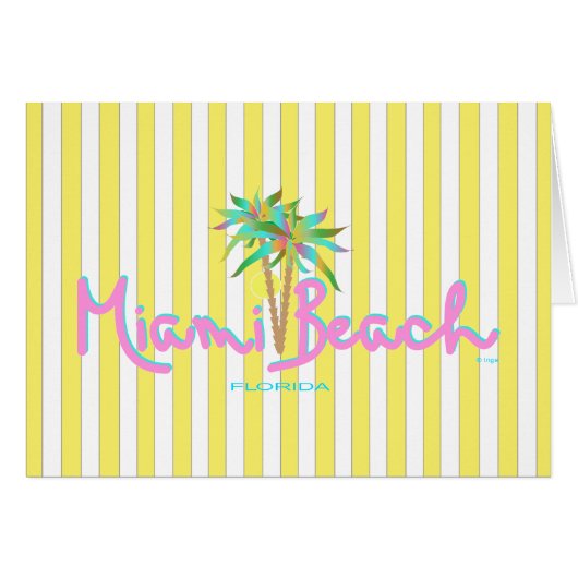 Miami Beach Pam's Cards (Front Horizontal)