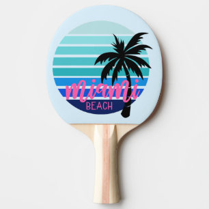 Miami Beach Ping Pong Paddle