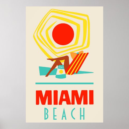 Miami Beach Poster