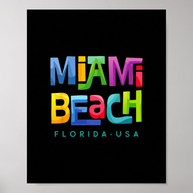 Miami Beach  Poster (Front)